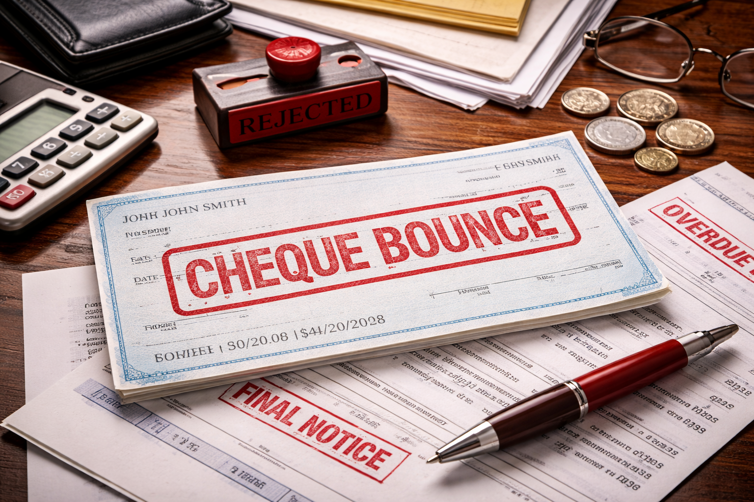 Cheque Bounce in India: Legal Action, Penalties & Complete Process Guide