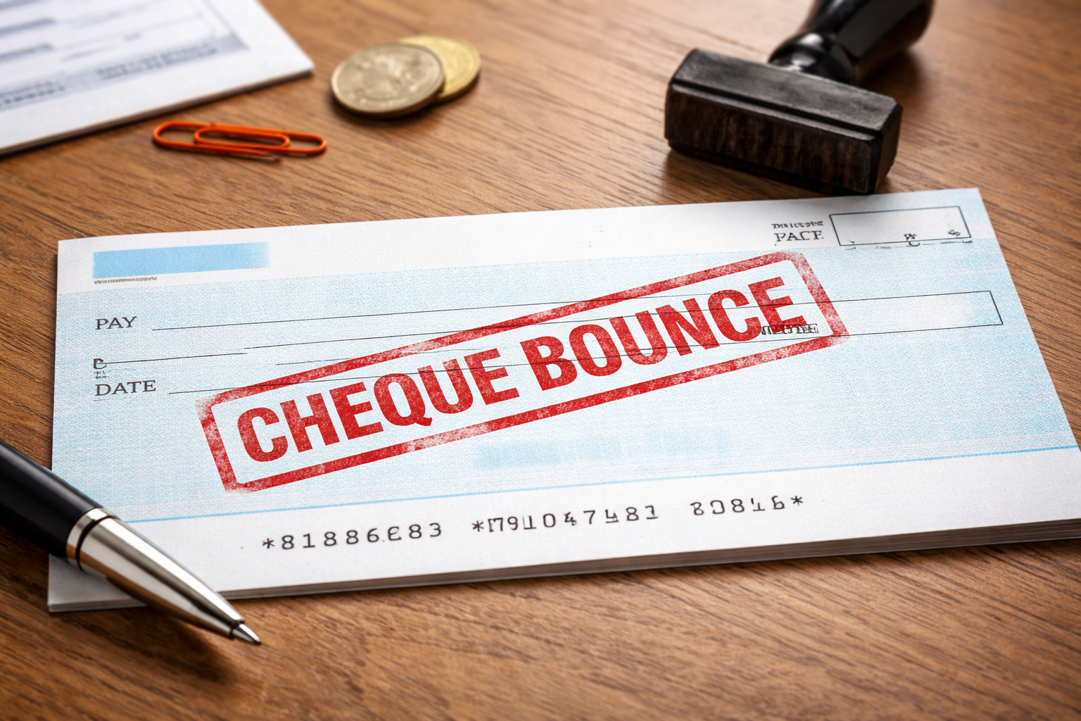 Cheque Bounce Disputes: Legal Framework and Practical Solutions