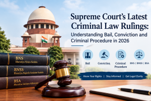Supreme Court’s Latest Criminal Law Rulings: Understanding Bail, Conviction and Criminal Procedure in 2026