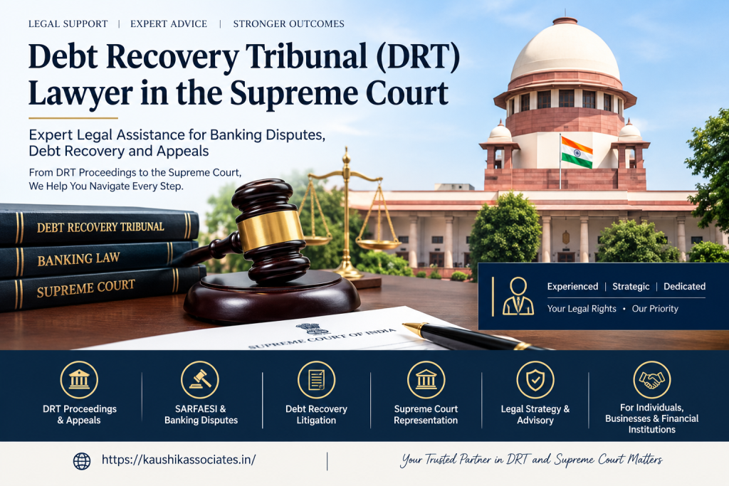 Debt Recovery Tribunal (DRT) lawyer in the Supreme Court